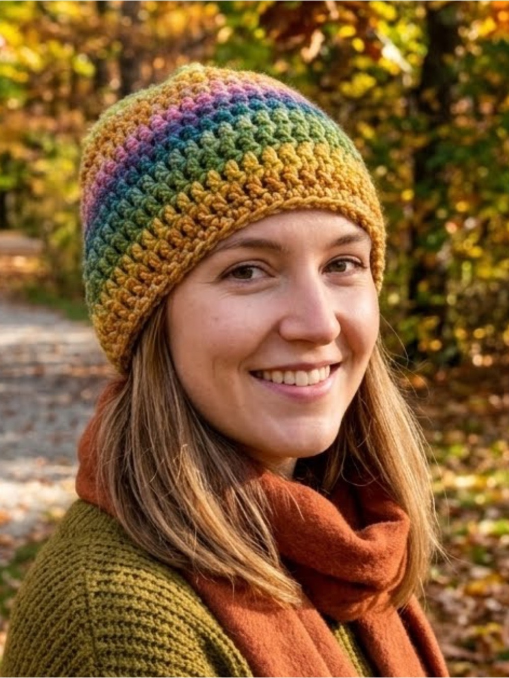 Cabincore Cottagecore Granola Girl Beanie Boho Hippie Wilderness Adventure Hat